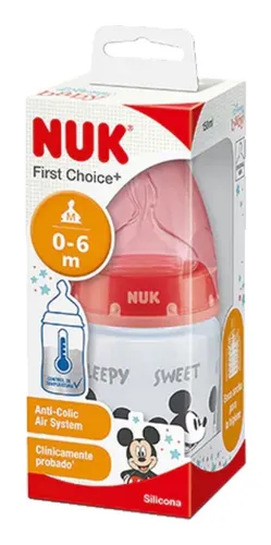NUK MAMADERA FIRST CHOICE DE 0 A 6 MESES X150ML – Pañalera Belyan
